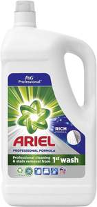 Ariel Professional <b>Laundry</b> <b>Detergent</b> Liquid – 4 Liter Heavy Duty Cleaning Formula - Product Image 2