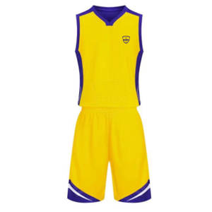 100% poliéster mejor calidad uniforme de baloncesto ropa deportiva hecho a medida nuevo diseño uniforme de baloncesto - Product Image 1