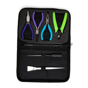 Top fabricant Kit de pinces à bijoux en différentes tailles et couleurs Pinces de finition en acier inoxydable Kit de pinces pour la fabrication de bijoux - Product Image 6