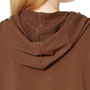 2025 mujeres Crop Top sudaderas con capucha de gran tamaño al por mayor mujeres entrenamiento Crop Top sudaderas con capucha de gran tamaño para la venta - Product Image 6