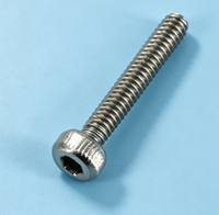 Tornillo de Hombro Hexagonal DB04203 M12, Tornillo de Cabeza Hexagonal de Acero Inoxidable 304, Repuestos Domino CIJ