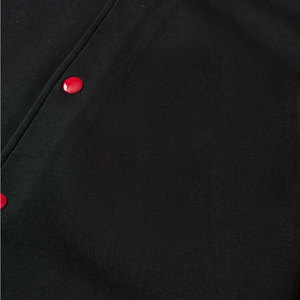 Blouson universitaire décontracté pour homme 100 % coton respirant, col montant, collection hiver 2025 – Faible MOQ, vente en gros, haute qualité - Product Image 3