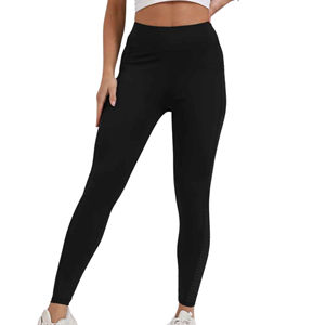 Leggings de sport sans couture pour femmes à la mode ajustement personnalisé pour l'entraînement de gymnastique et Streetwear motif solide vêtements de sport d'été - Product Image 1