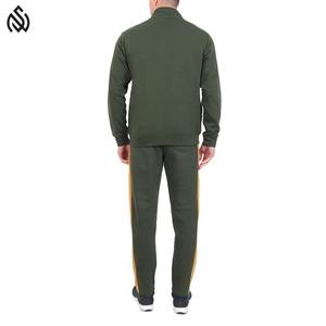 Best Quality Light <b>Weight</b> Men's Tracksuit 100% Cotton <b>Stand</b> Collar Design Breathable and Winter Solid Pattern - Product Image 6