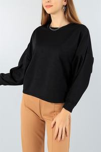 Sudadera de mujer con diseño de hombro caído de nuevo estilo en diferentes estilos - Product Image 5