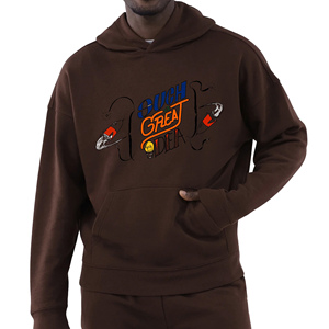 Sweats à capuche d'hiver pour hommes de qualité supérieure 100% coton de grande taille avec design personnalisé Vente en gros pas cher - Product Image 5
