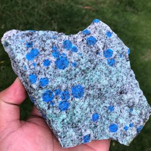 Superventas K2nite Stone Natural K2 Jasper Blue Azurite Granito Rough Gemstone Lot para estilo religioso - Product Image 3