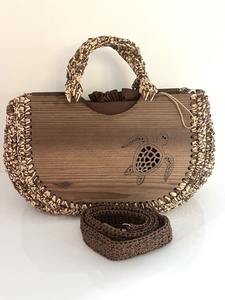 Sacs en toile de jute poignées rondes taille moyenne parfaits pour l'épicerie utiliser des sacs qualité supérieure fourre-tout naturel sacs cadeaux - Product Image 5