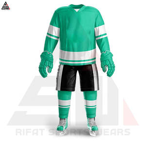 Nouveau Style Formation Hockey Sur Glace Uniforme Équipe Porter Des Vêtements De Sport 100% Polyester Sans Couture À Séchage Rapide Meilleure Vente Ensembles - Product Image 2