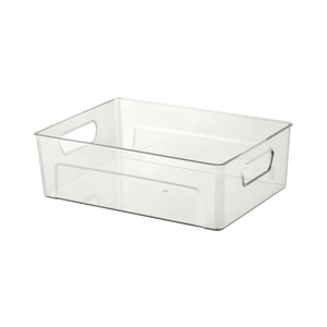 Eco-Friendly Durable PET Multifunctional Home <b>Storage</b> Organizer <b>Bin</b> 6-10L Capacity Clear Design for Refrigerator Fruits Packing - Product Image 1