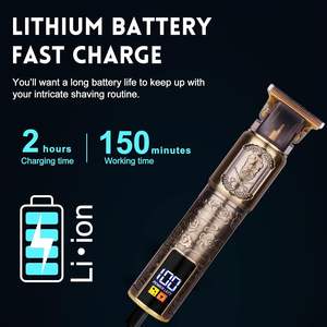 Rasoio elettrico per uomo lamina rasoi, rasoio per <span class=keywords><strong>barba</strong></span> per capelli toelettatura <span class=keywords><strong>Kit</strong></span> <span class=keywords><strong>rasatura</strong></span>, Cordless testa rasoio - Product Image 6
