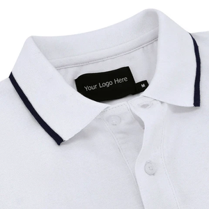 Polo de Alta Calidad, Transpirable, con Logotipo Personalizado, de Poliéster y Algodón, Color Naranja Cálido, con Larga Duración, para Venta al por Mayor - Product Image 5