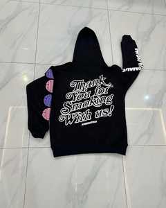 เสื้อมีฮู้ดผ้าฟลีซโอเวอร์ไซส์สำหรับทุกเพศเสื้อฮู้ดสำหรับฤดูหนาว - Product Image 2