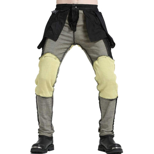 Pantalones de motociclismo para hombre, vaqueros de motociclista, reforzados con forro de protección de aramida, aprobados por la CE 2 protectores, pantalón - Product Image 5