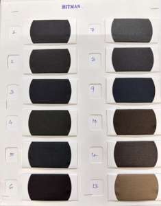 Tela Premium para Trajes HITMAN, 58% Poliéster Viscosa, Ideal para Ropa Formal de Hombre y Mujer - Product Image 1