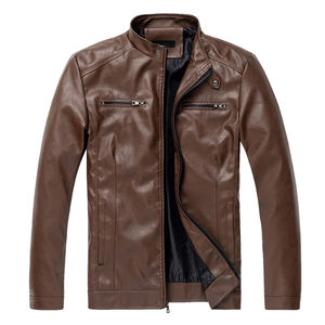 Offre Spéciale Taille et Couleur Personnalisées Veste en Cuir pour Hommes Veste en Cuir pour Homme de Haute Qualité - Product Image 6