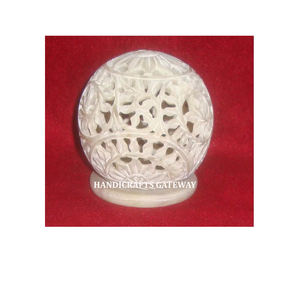 High Quality Soapstone <b>Candle</b> Holder Beautiful And Attractive Handmade Light Coffee <b>Candle</b> Holder With <b>Cheap</b> Price in Exporter - Product Image 1