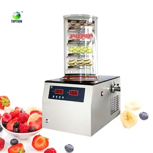 TOPTION High quality best-selling Lab Freeze Dryer Machine / Organic Freeze Dried Fruit Food Processing Machine