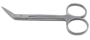 Tijeras de tejido de goma quirúrgica Wagner quirúrgico en ángulo 120mm tejido Dental disección sutura conjunto dental instrumentos quirúrgicos - Product Image 3