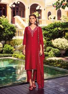 Premium Quality <b>Kurta</b> Set for <b>Women</b> Festive and Wedding Occasional Wear from Indian Supplier at Best Prices - Product Image 5