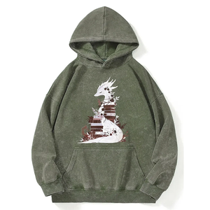 Venta al por mayor personalizado 100% algodón francés Terry Zip Hoodie peso pesado Vintage ácido lavado sudaderas con capucha fabricante - Product Image 4