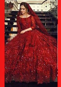 100% Net mode femmes été décontracté et vêtements de fête non cousu pakistanaise robe de soirée tailles libres robe ethnique - Product Image 3