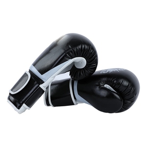 ถุงมือชกมวยหนังแท้คุณภาพสูงแบบมืออาชีพ กันน้ำ ระบายอากาศได้ดี จับกระชับมือ พิมพ์โลโก้ได้ - Product Image 5