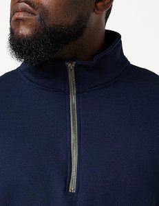 เสื้อสเวตเชิ้ตผู้ชายแขนยาวมีฮู้ด คอซิป 1/4  ผ้าคุณภาพสูง ระบายอากาศได้ดี น้ำหนักเบา ย้อมสีแบบวอช สำหรับฤดูหนาว เหมาะสำหรับเล่นกอล์ฟ - Product Image 4