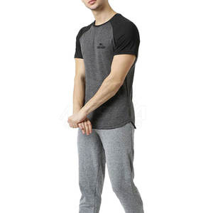 Camisetas Deportivas para Hombre del Fabricante, Cuello Redondo, Secado Rápido, Antiarrugas, Transpirables, 100% Algodón, Diseño Liso, Tejido de Punto - Product Image 2