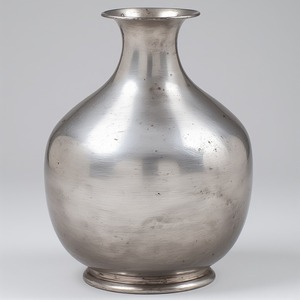 Premium Antique Bronze Finish Metal Vase Handcrafted Detailing <b>Offering</b> Stylish Decorative Centerpiece For Timeless Floral - Product Image 1