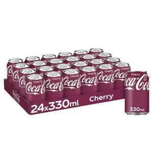 Coca-Cola Cherry Coffee 24 X 330ml Carbonatado en Lata y Botella Hecho en Alemania - Product Image 2