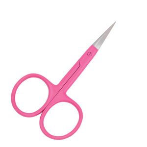 Tijeras de pesca con mosca de alta calidad, hoja afilada fina recubierta de Color rosa con borde dentado para tela/Tijeras de costura y atado de moscas - Product Image 3