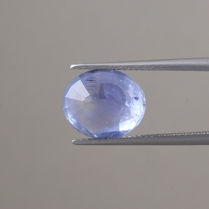 Zafiro Azul al por Mayor, Gema Suelta |   Corte Ovalado de 12x10 mm |   Zafiro Creado en Laboratorio con Certificación IGI, Pulido, de 7.37 Quilates - Product Image 2