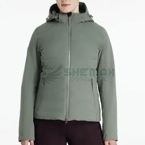 Chaqueta casual para montar a caballo para mujer, ropa de abrigo ecuestre Softshell, perfecta para la práctica diaria, actividades estables y caballos al aire libre - Product Image 1