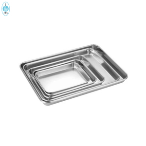 Bandeja de uso médico de acero inoxidable para suministros de instrumentos de laboratorio bandeja de tratamiento - Product Image 3