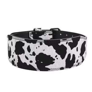 เข็มขัดยกน้ำหนักหนังวัวพร้อมหัวเข็มขัดง่ามไม่ลื่นและปรับได้สำหรับการออกกำลังกายแบบยกระดับการป้องกันขั้นสูงโลโก้ออกแบบได้ตามต้องการ - Product Image 3