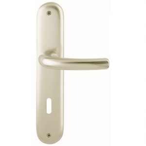 Tokyo 1710/273P Aluminium <b>Door</b> <b>Plate</b> Set F2 OB 72mm DIN Left/Right HOPPE Long <b>Plate</b> Set - Product Image 3