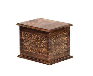 Urnes funéraires modernes en bois pour adultes, funérailles et funérailles faites à la main avec logo personnalisé à bas prix - Product Image 3