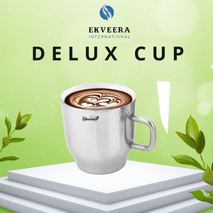 Delux Premium Eco-Friendly Double Wall Stainless Steel <b>Cup</b> Premium Drinkware for Hot and <b>Cold</b> Drinks - Product Image 3