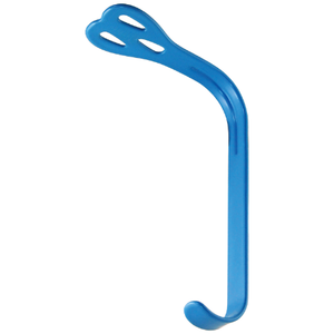 Depresor de lengua Weider de acero inoxidable con revestimiento azul, herramienta de examen oral de grado médico, duradera, esterilizable y reutilizable - Product Image 4