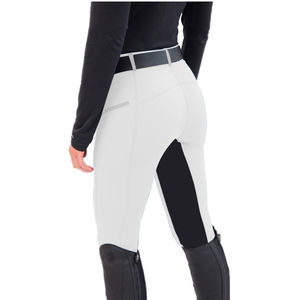 Custom Women leggings breeches <b>pants</b> mesh panel design anti slip silicone horse riding tight <b>pants</b> - Product Image 1