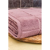 Serviette de toilette rectangulaire en micro-coton tissé Varol 50x90cm, douce, pour usage domestique, brodée, imprimée, avec logo personnalisé, pour enfants, motif uni