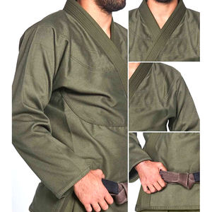 Costume BJJ en coton respirant pour adultes avec couleur et taille personnalisées, uniforme de Jiu Jitsu brésilien, vêtements d'arts martiaux - Product Image 6