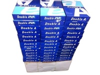 Papel de Copiadora Estándar Blanco A4 de 80g, Doble Cara, para Impresora Láser e Inyección de Tinta, 500 Hojas/1 Resma/5 Resmas por Caja