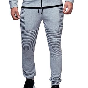 Nouveau Sport mode Simple grande taille multi-poches sport salopette hommes Fitness survêtements pantalons course entraînement pantalon - Product Image 5