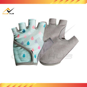 Guantes de carreras reflectantes de medio dedo para hombre Guantes deportivos para bicicleta para levantamiento de pesas Ciclismo Color arcoíris-Hombres Mujeres - Product Image 3