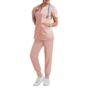 Tenues médicales en denim dynamiques, vente en gros, sur mesure, légères, durables, écologiques, élégantes, confortables, de haute qualité - Product Image 4