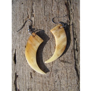 Boucles d'oreilles en corne de bœuf avec finition naturelle lisse Fabricant et fournisseur d'Inde Mode Soirée Événement - Product Image 2