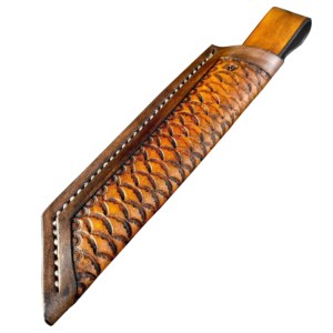 Fourreau en cuir à Grain riche pour couteaux de traceur à lame fixe, fabriqué en usine, OEM 2022, prix bas, vente chaude - Product Image 1