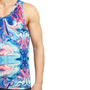 Débardeur de fitness d'été à séchage rapide pour hommes, gilet de course à pied, vêtements de basket-ball décontractés, chemise de musculation sans manches à la mode XL - Product Image 3